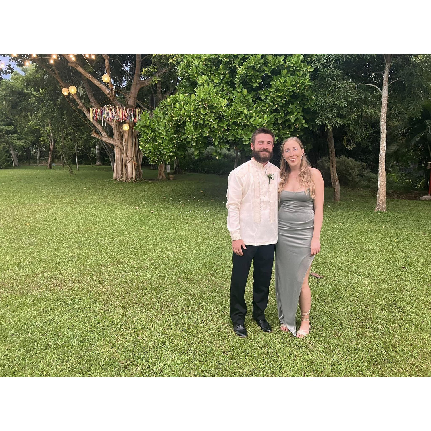 At a friend's wedding in the Philippines