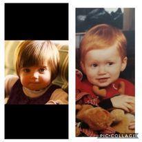 When we were toddlers!