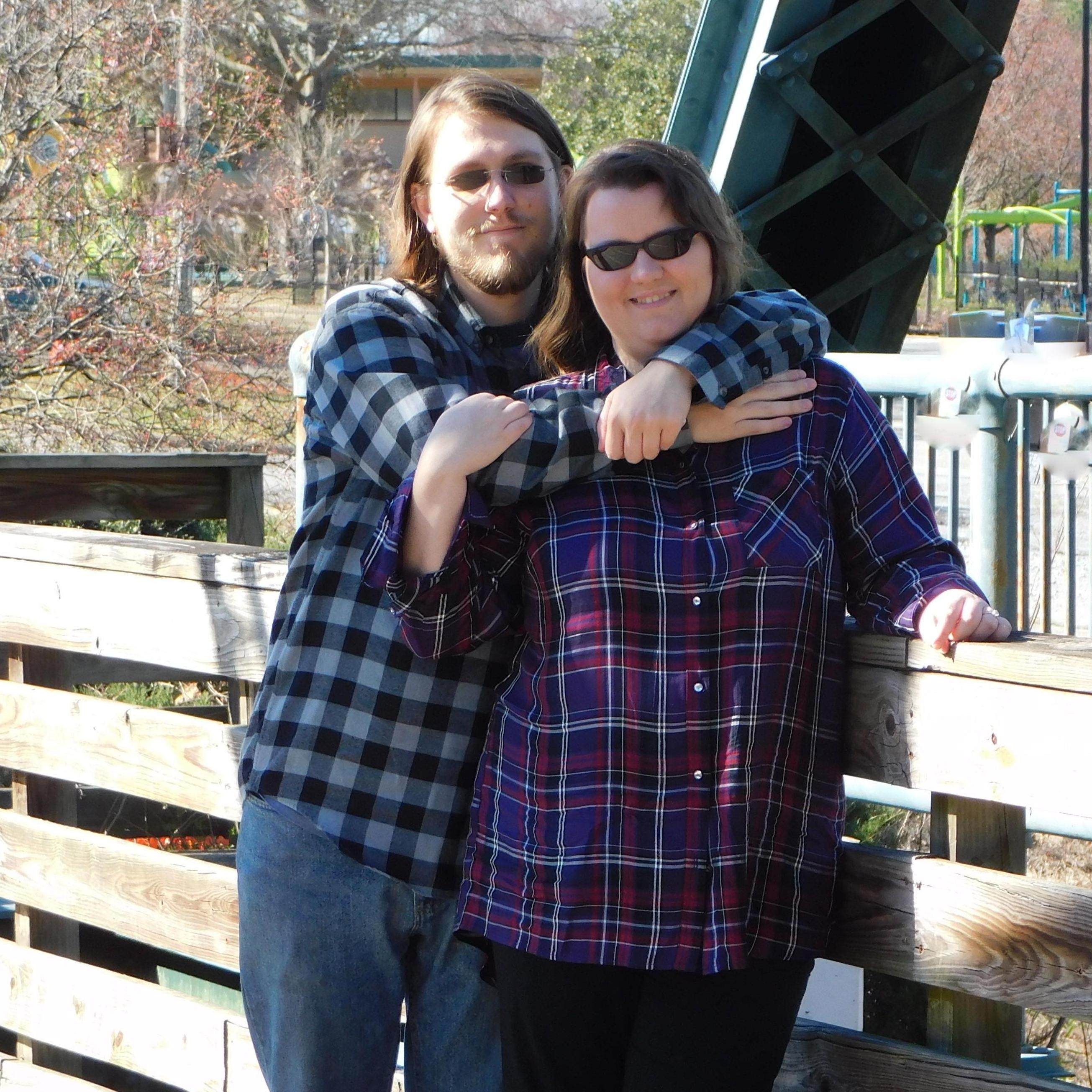 Engagement photo, old Greenville bridge