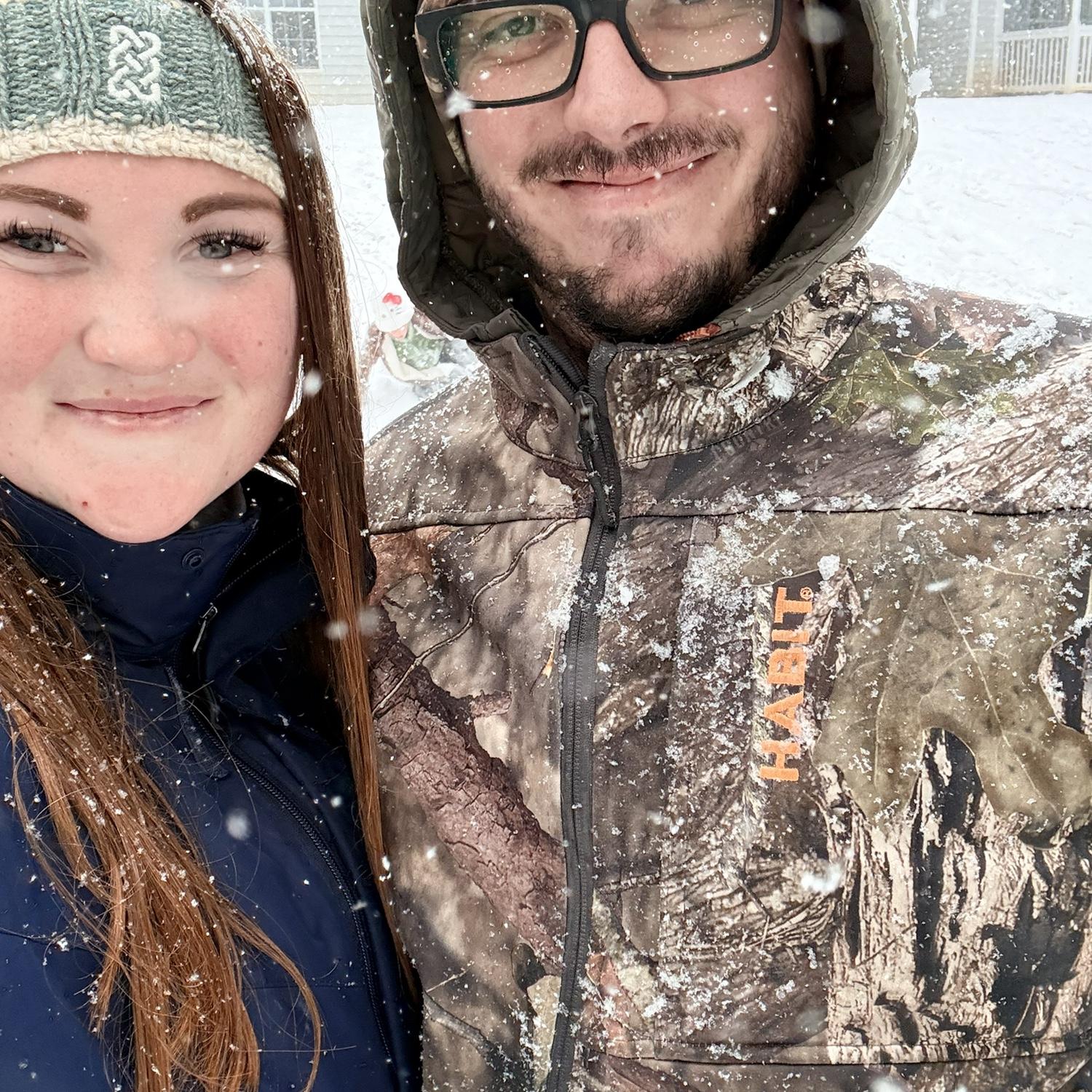 Snow day together. 01/31/2026