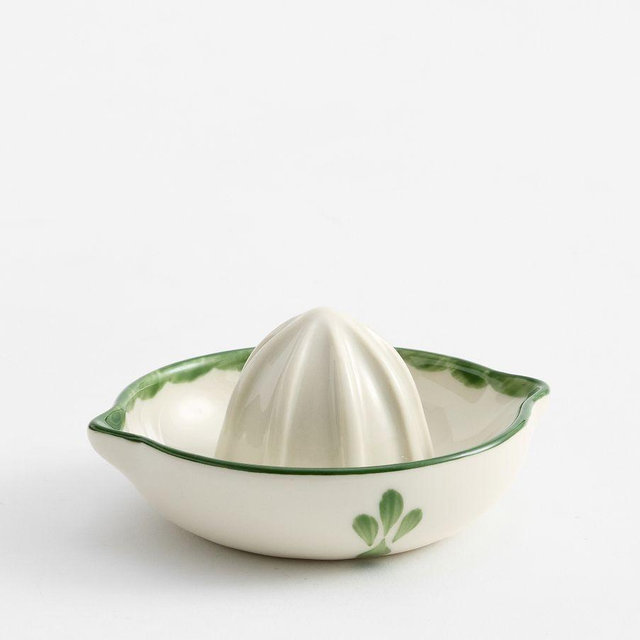 Puebla Porcelain Juicer - Green