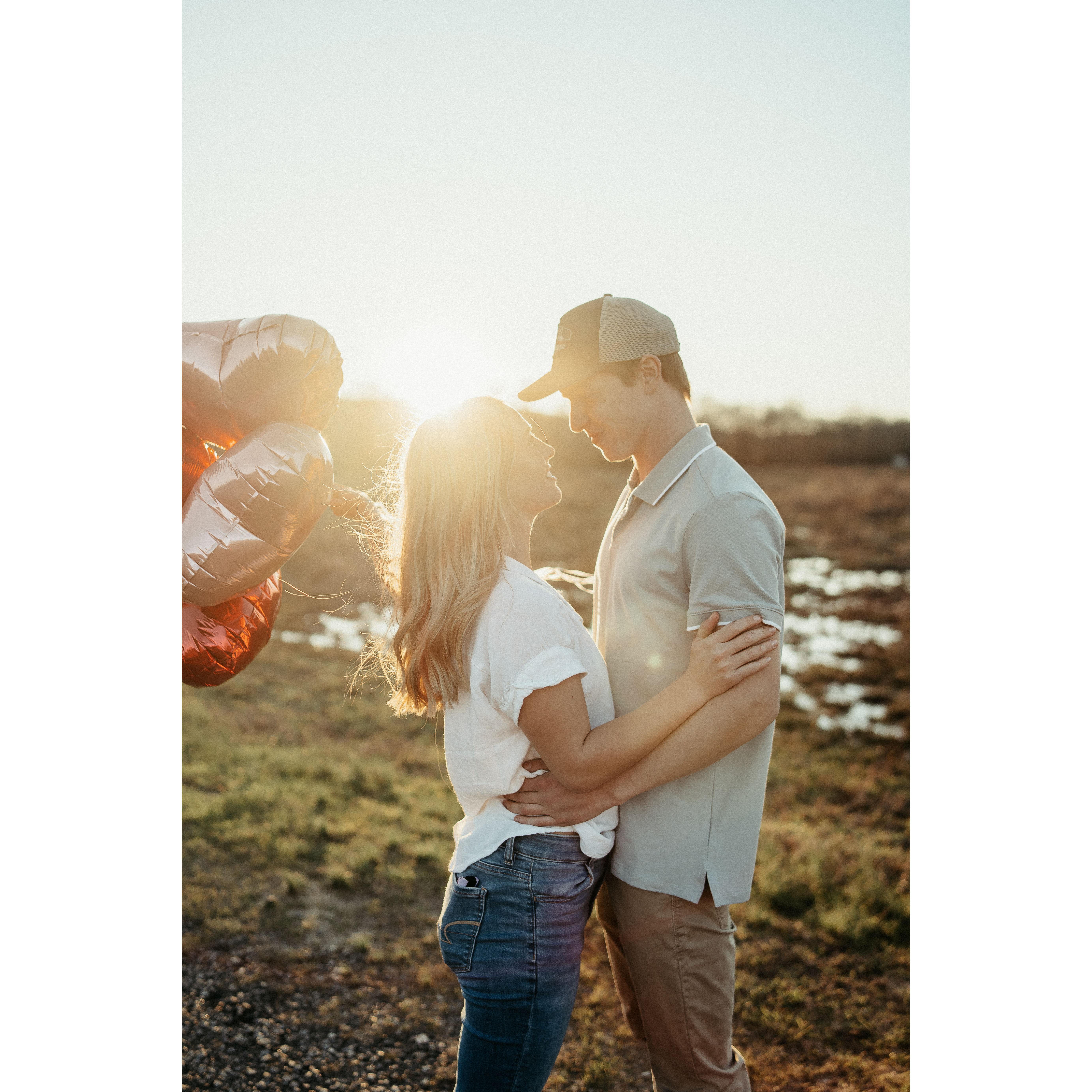 first photoshoot together