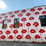 Drippy Lips Mural