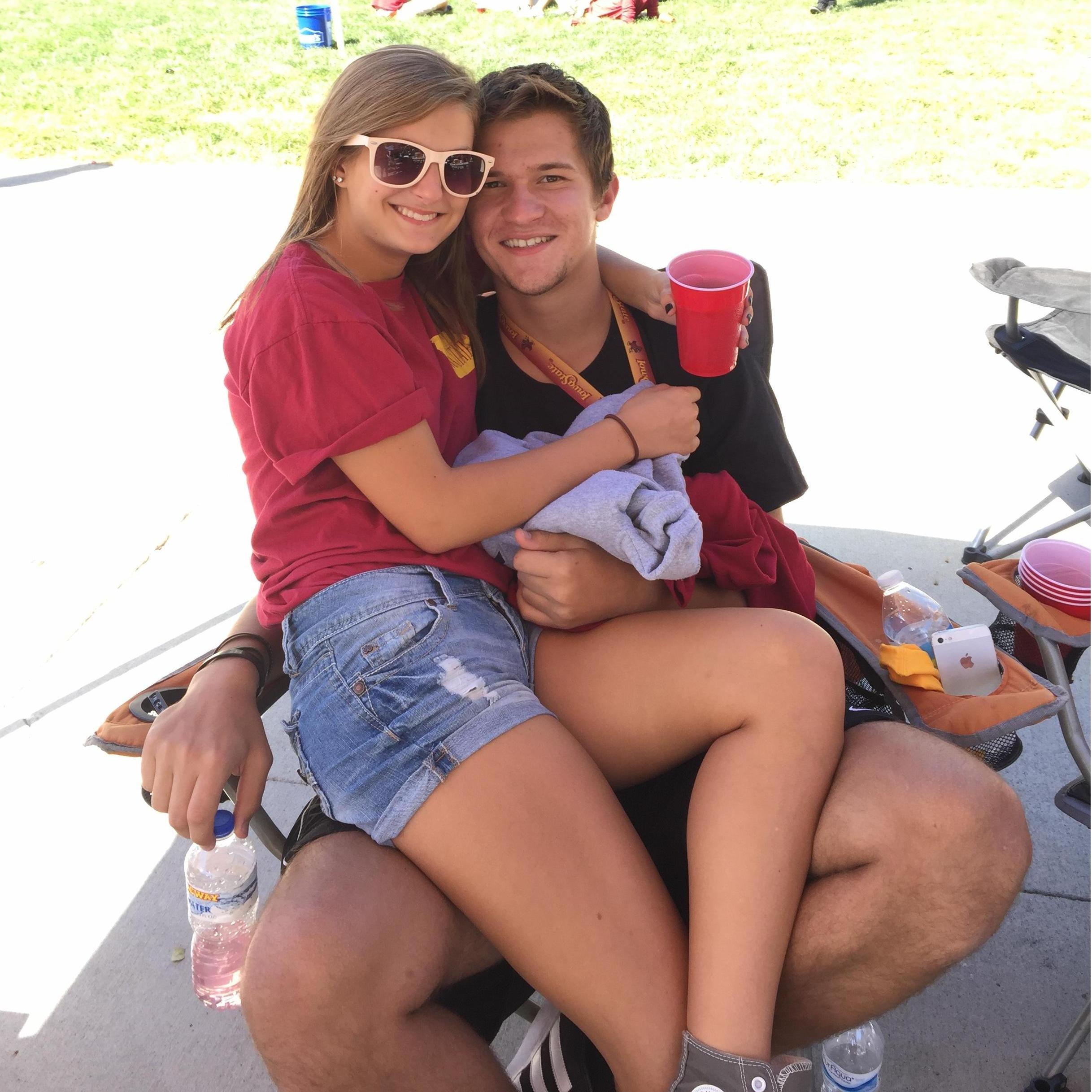 Our first Iowa vs. Iowa State football game