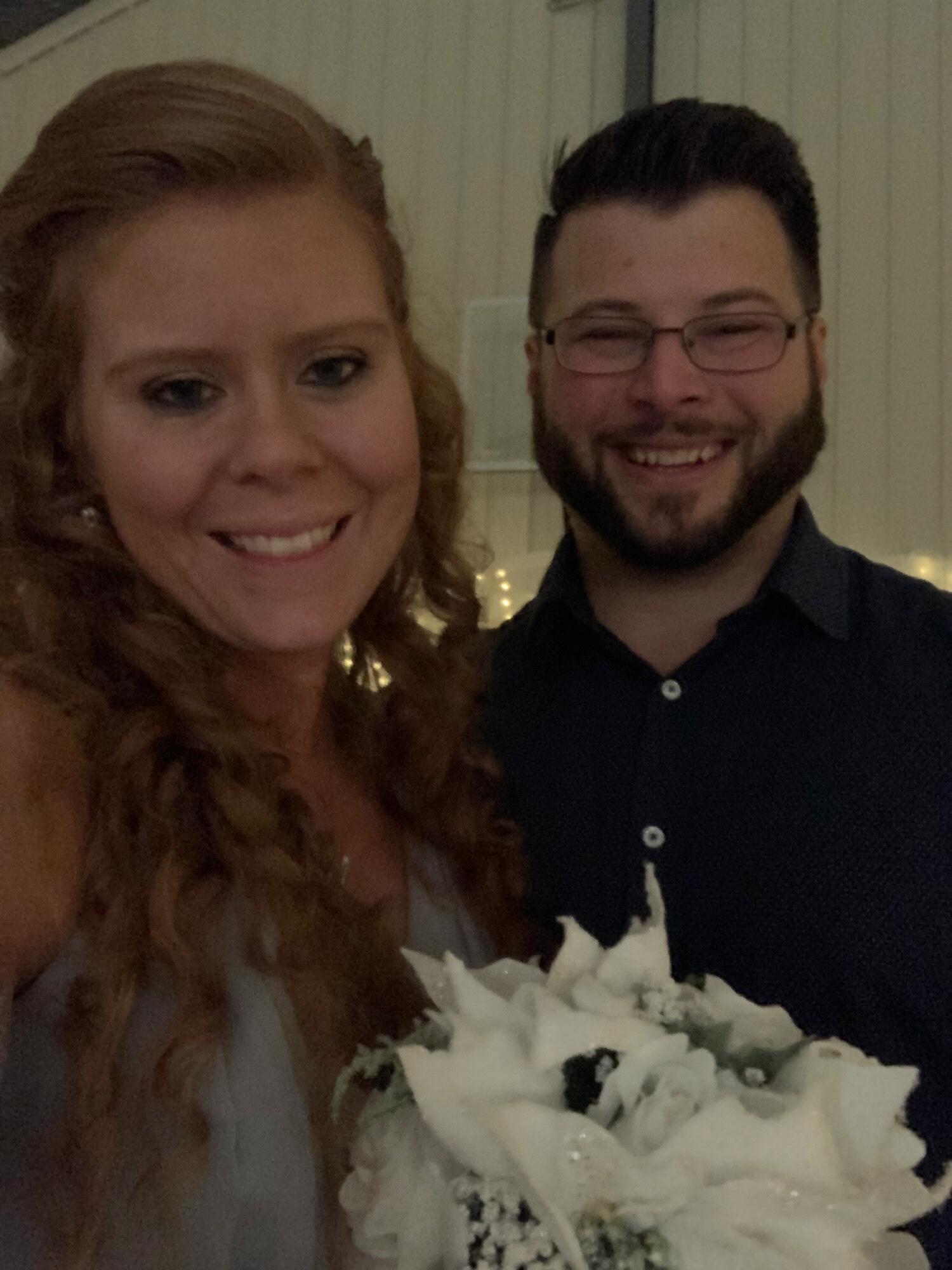 Congrats Mr. and Mrs. Huber!