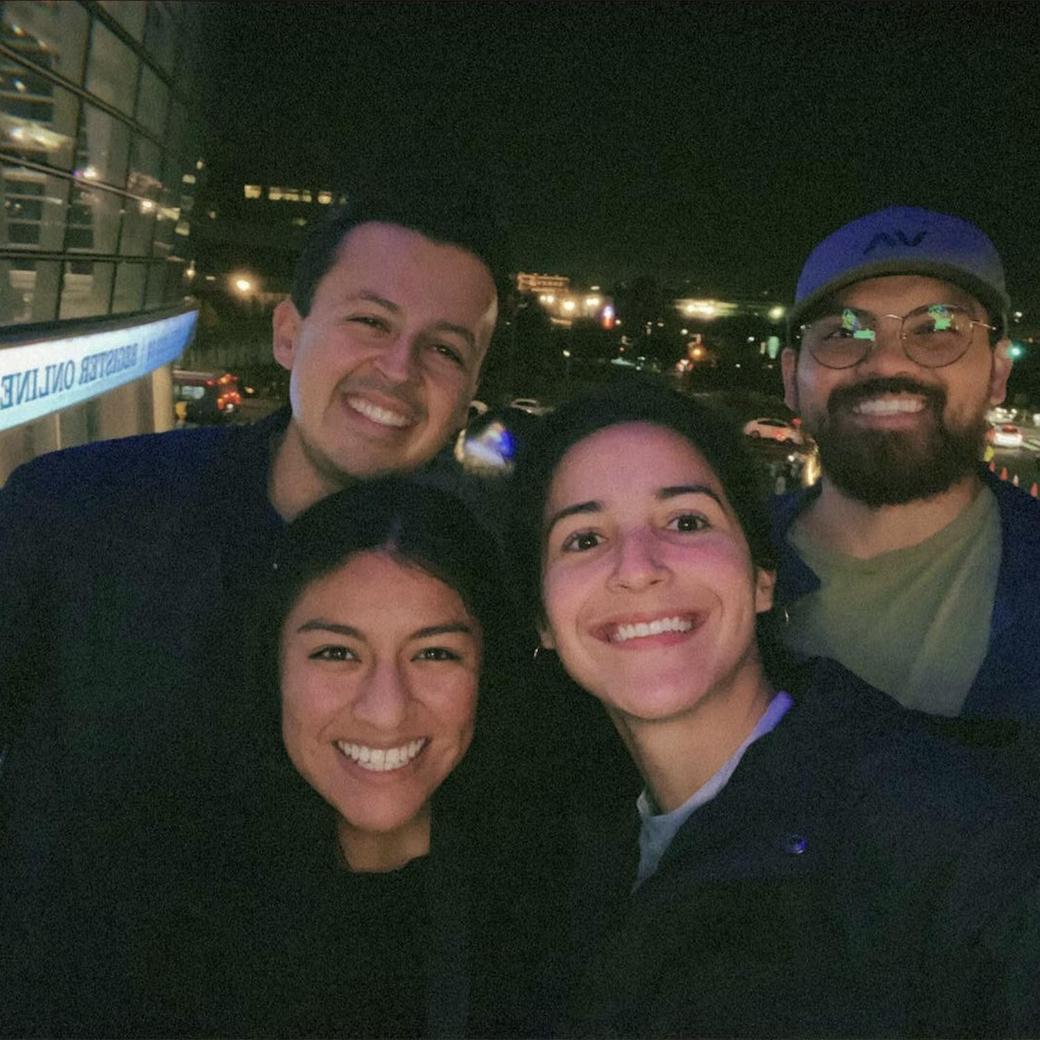 Warriors game with the cousins