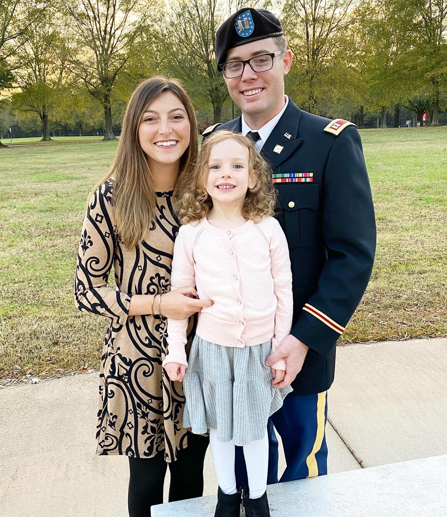 Mike's promotion ceremony!