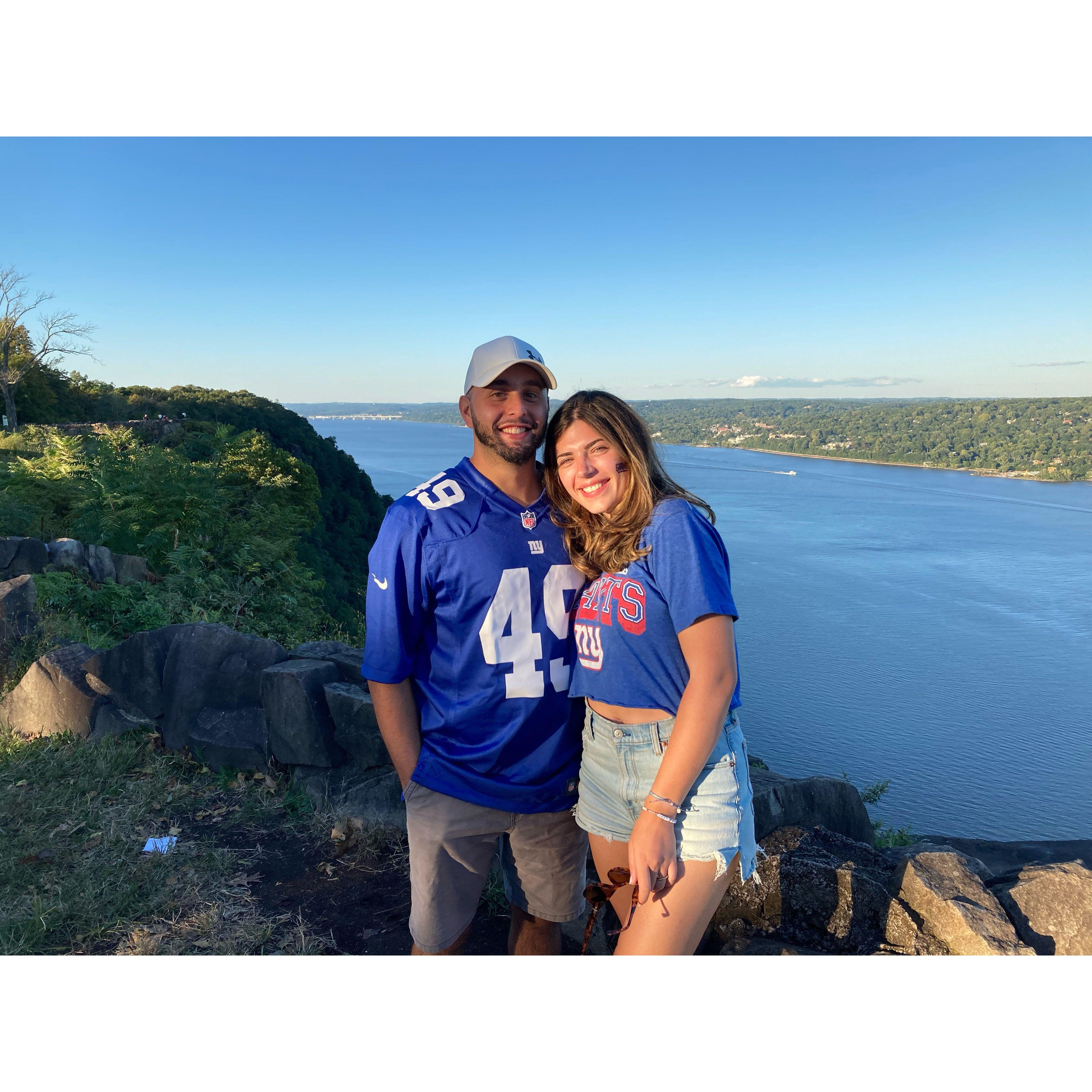 Pit stop on our way home from our first NFL game together - September 2021