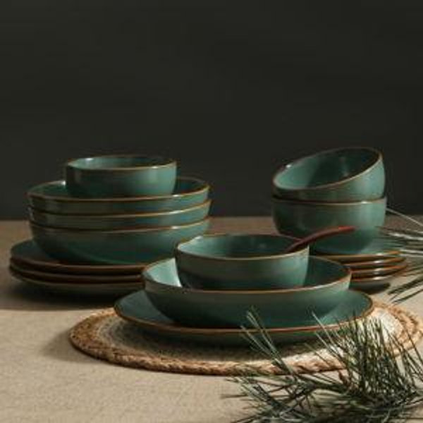 Stone Lain Brasa 32-Piece Dinnerware Set