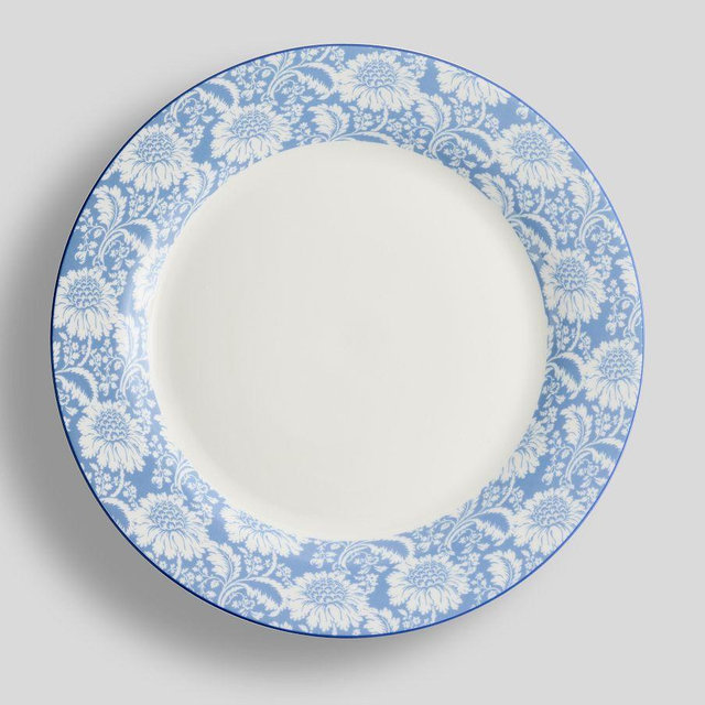 Kravet Solaria Charger Plates, Set of 4 - Chambray