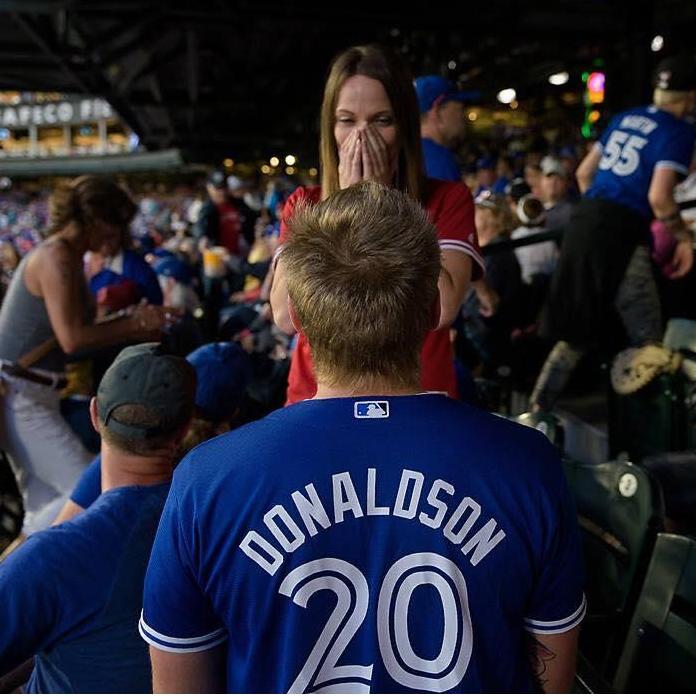 Proposal at Safeco Field in Seattle  :)