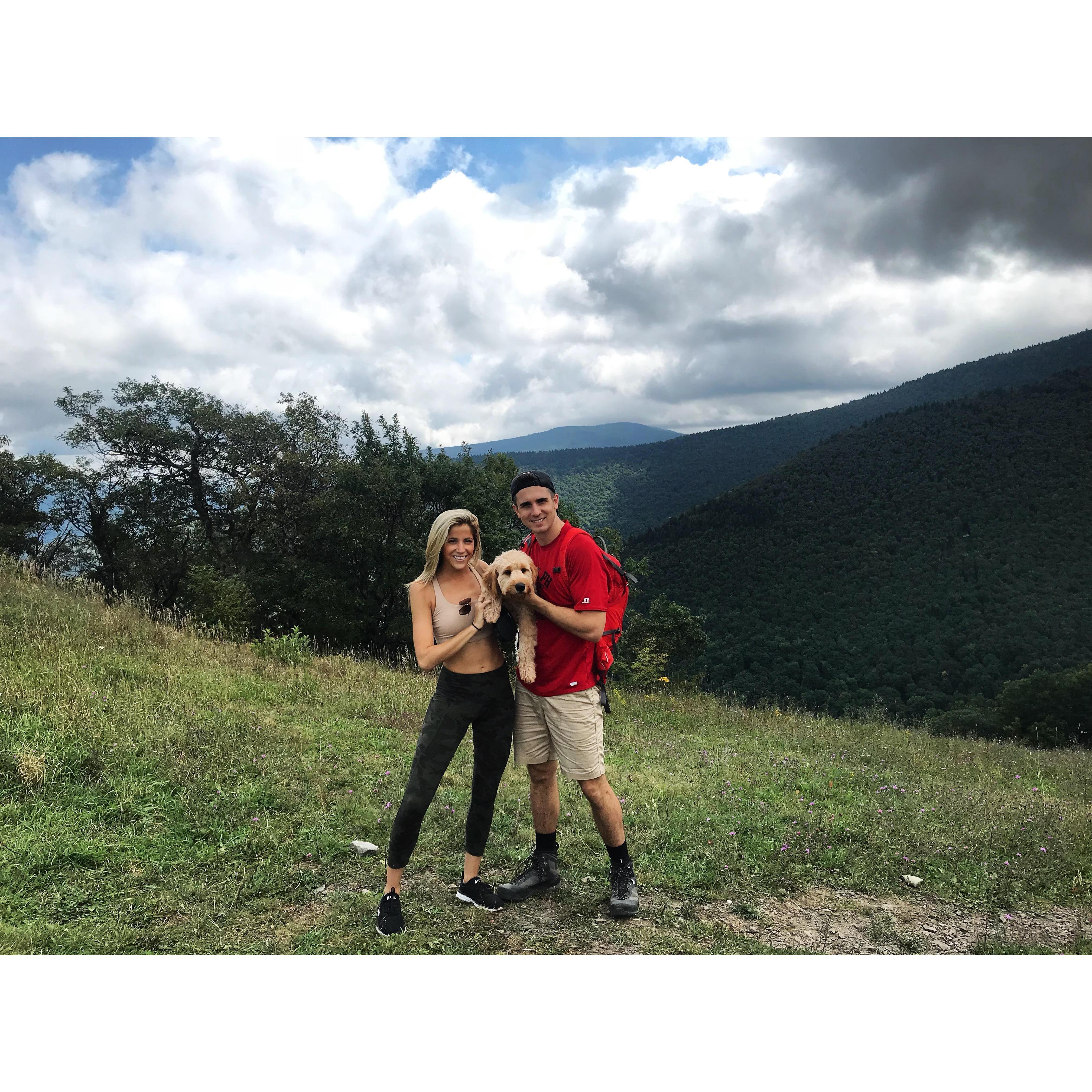 Hiking Hunter Mountain