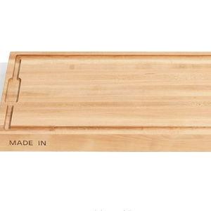 Made In Cookware - Butcher Block - Maple Wood - Thick Charcuterie Board with Side Handles - 17.75x11.75"