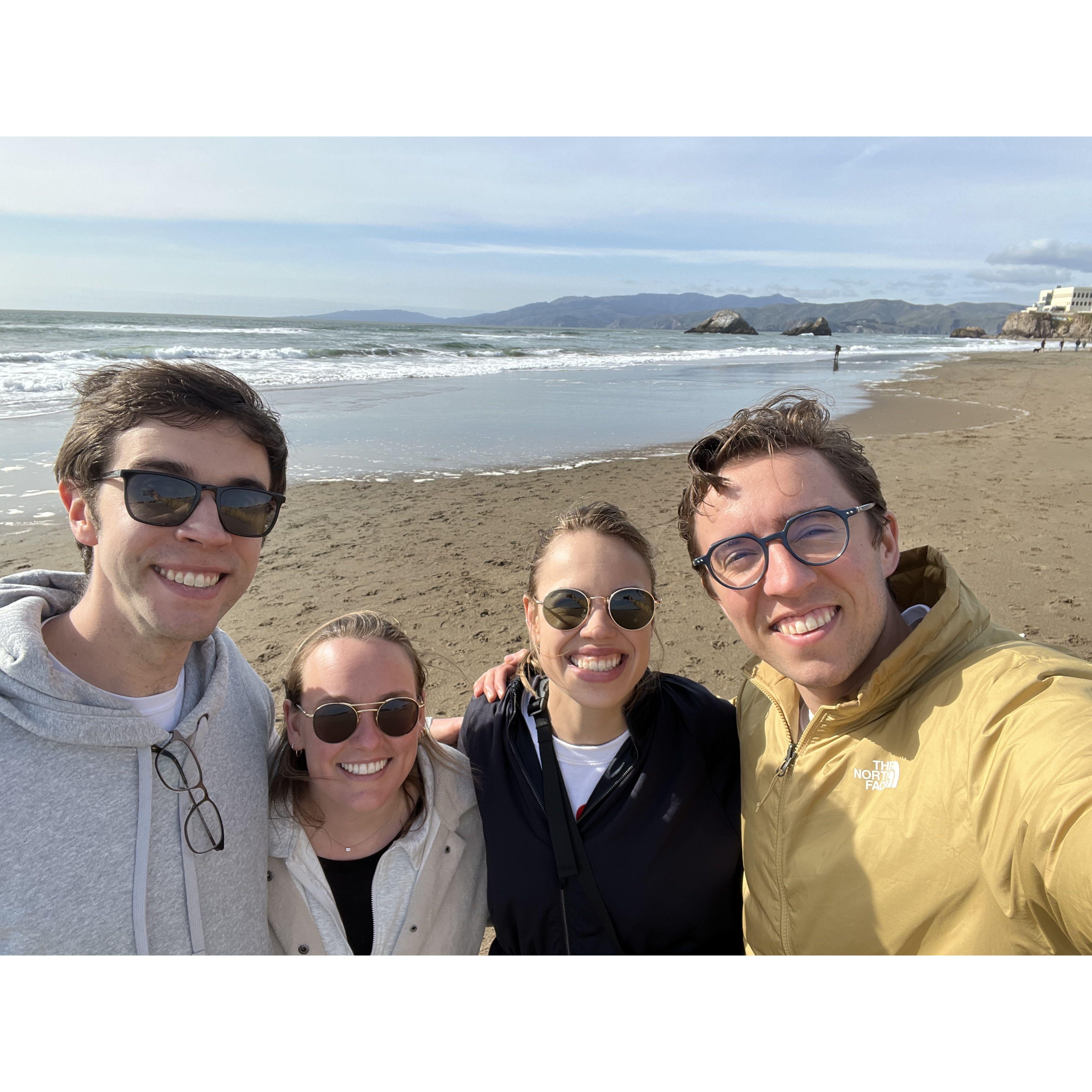 The Strom Siblings! Visiting Jake & Claire in their new San Francisco home March 2023