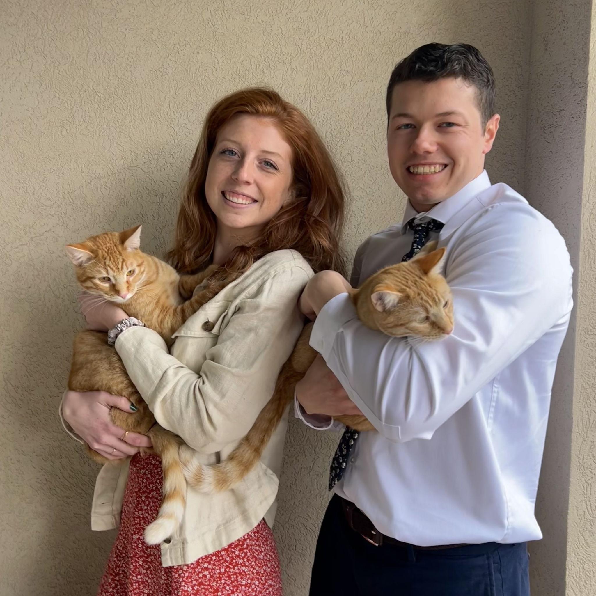 easter with the kittens