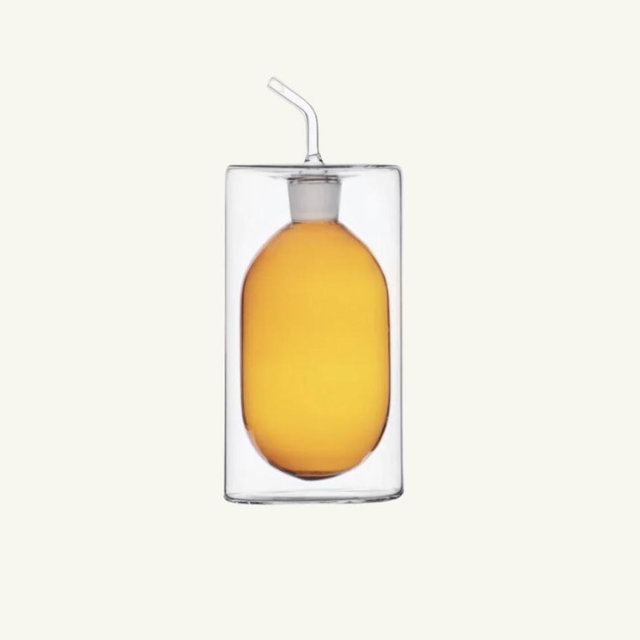 Amber Olive Oil Cruet