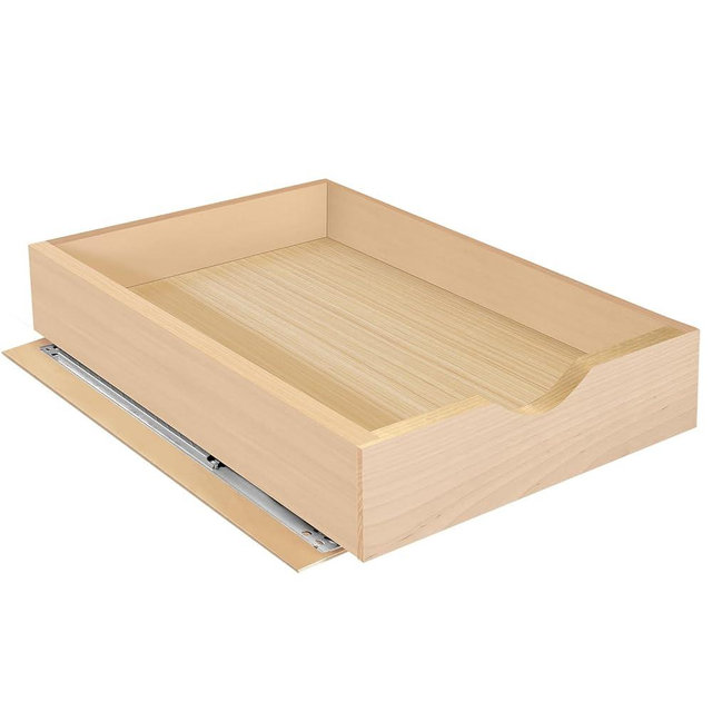 Pull Out Drawers for Cabinet 21.5" W x 23" D x 4.5" H Wood Slide Out Organizer and Storage Kitchen Cabinet Drawers Slide Out Shelves Pull Out Shelves in Kitchen Pantry Bathroom with Soft Close