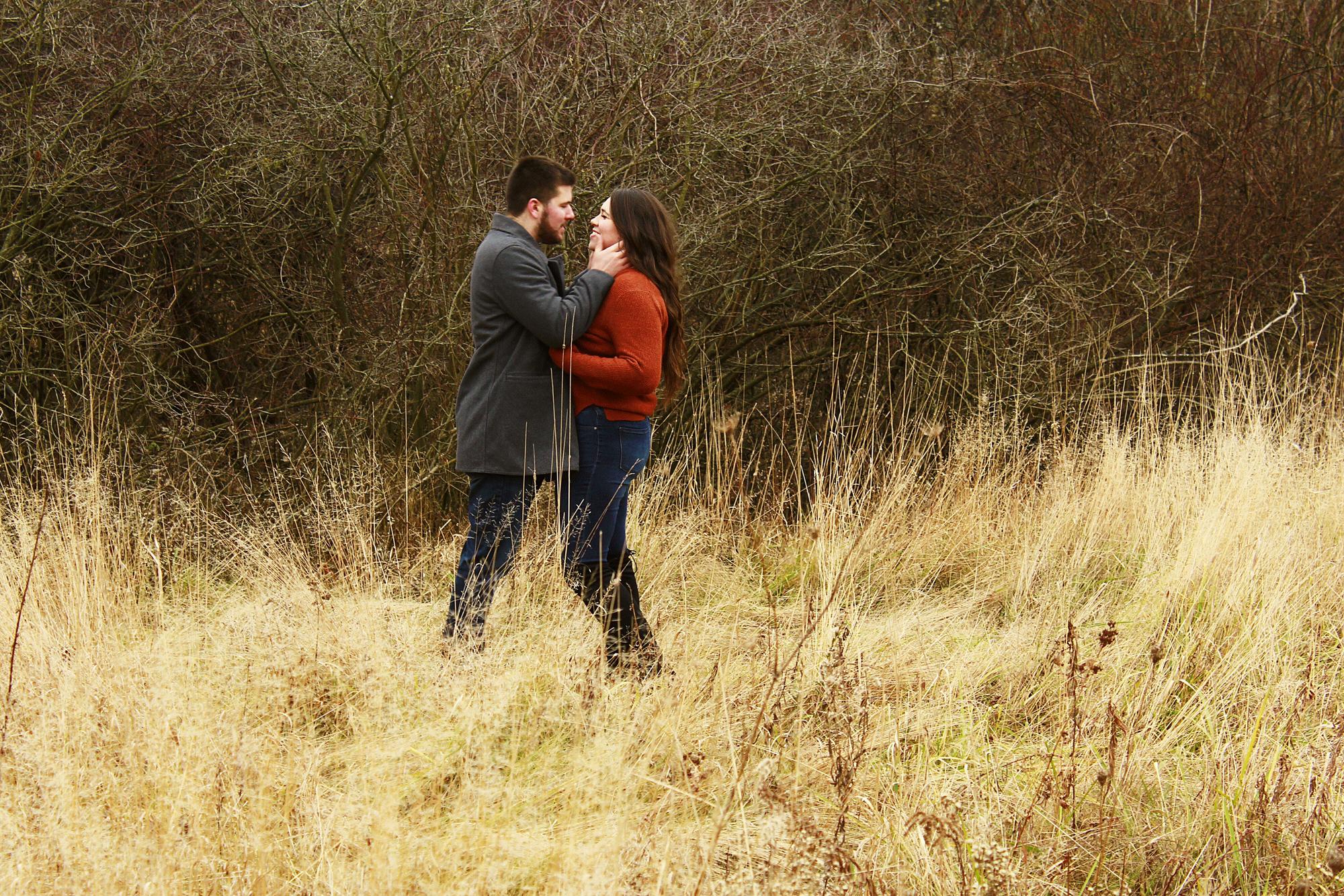 Engagement photos from Pioneer Scout Reservation