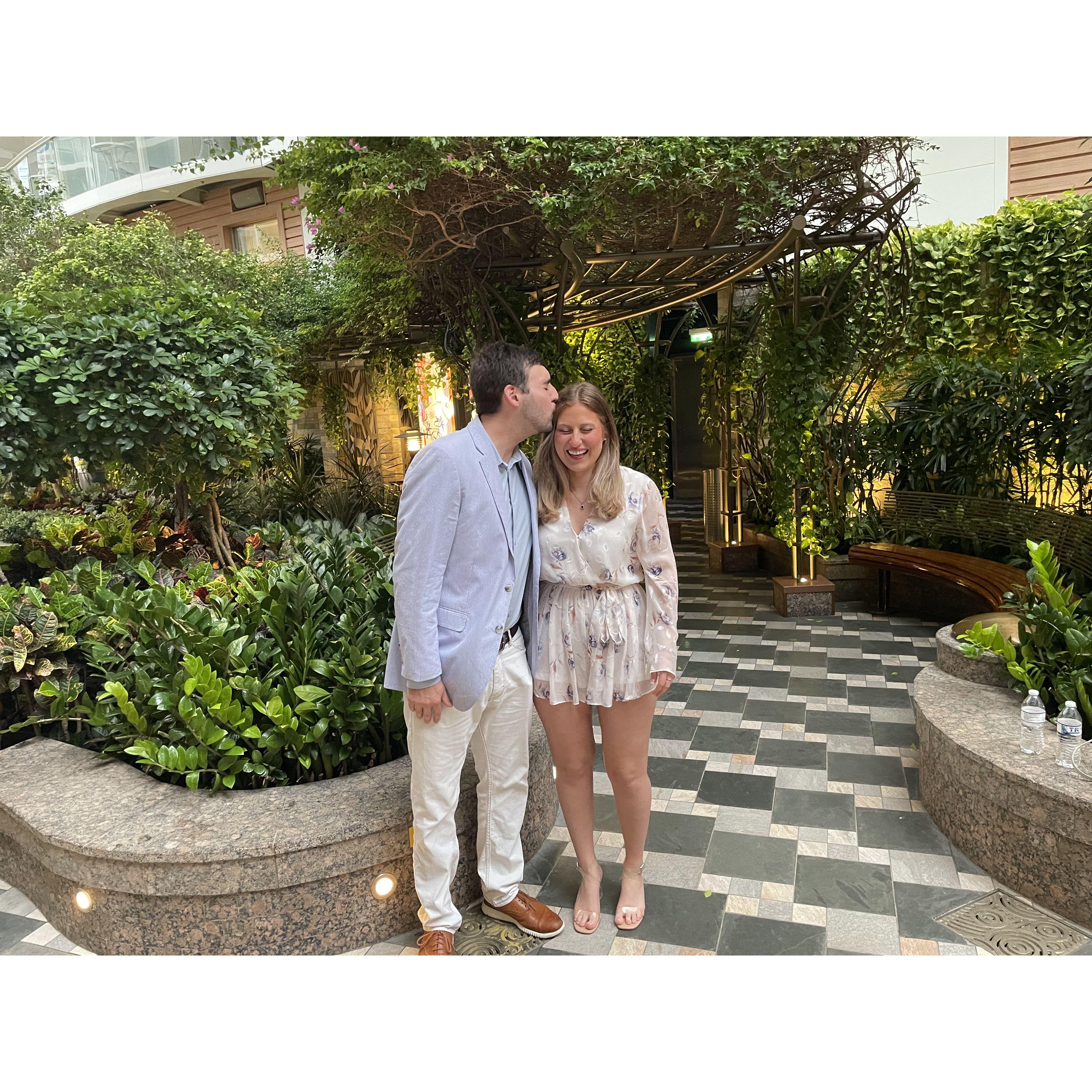Royal Caribbean Cruise Garden