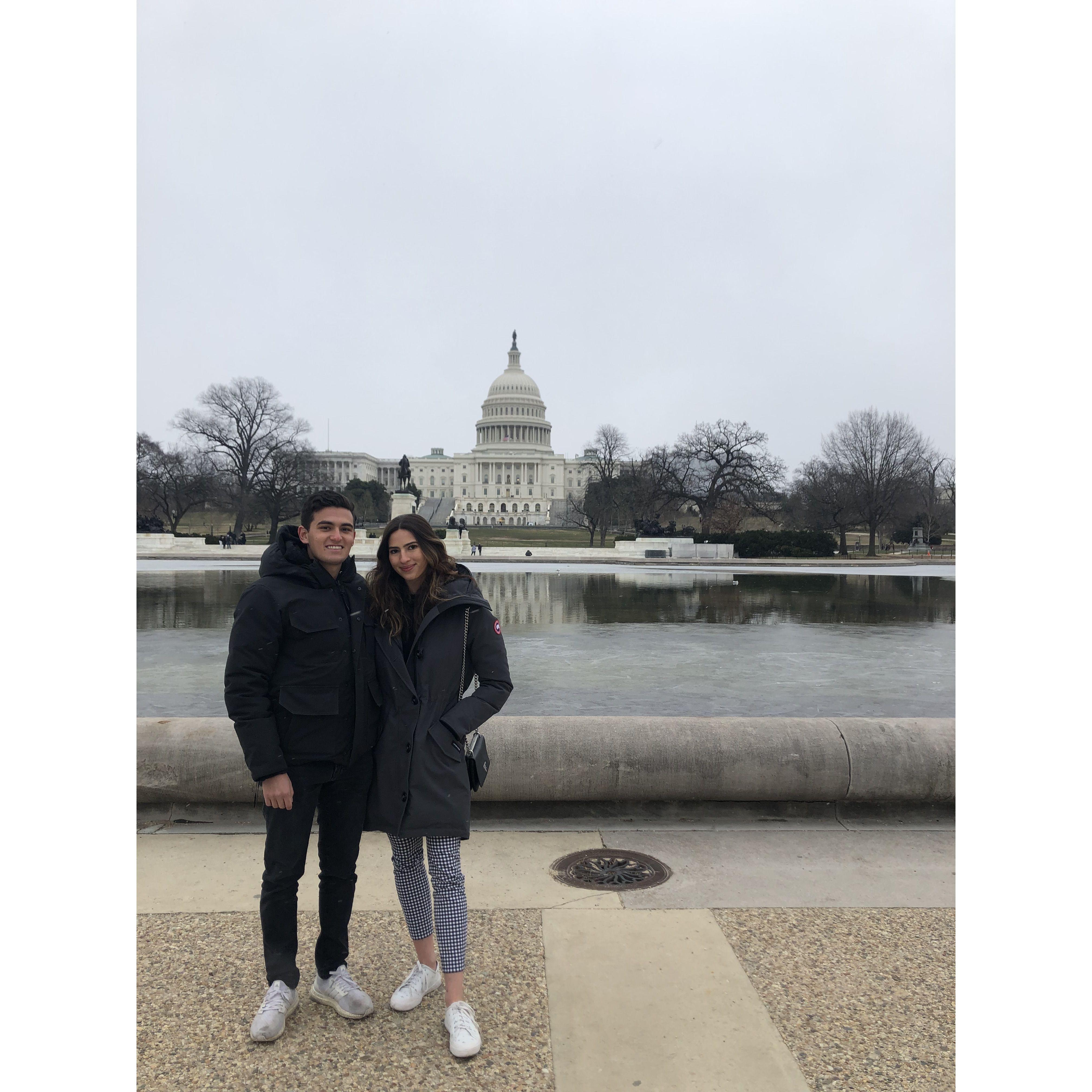 Michelle's first visit to Washington DC! 2019
