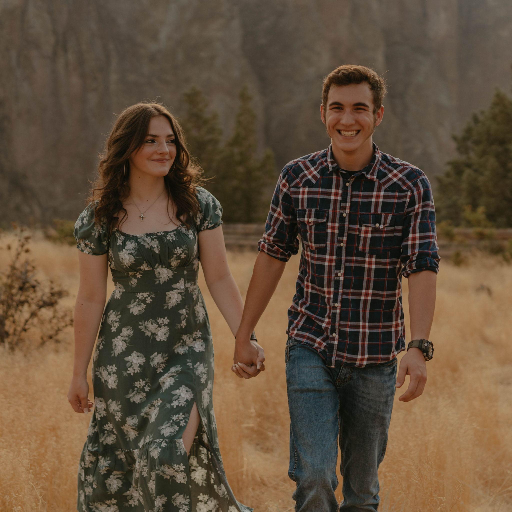 This photo was taken as part of Savannah's senior pictures. The trip to Bend, Oregon was the first of many trips Logan and Savannah got to go on together!