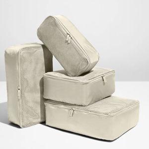 Packing Cubes: Set of 4 | Away: in Salt White