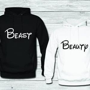 Beast & Beauty Couples Hoodies