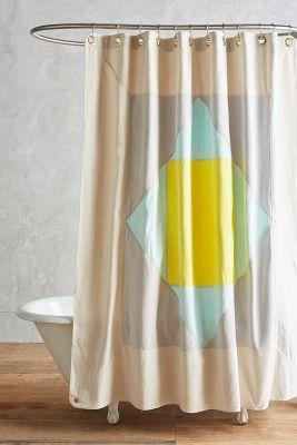 Quiet Town Narlai Shower Curtain