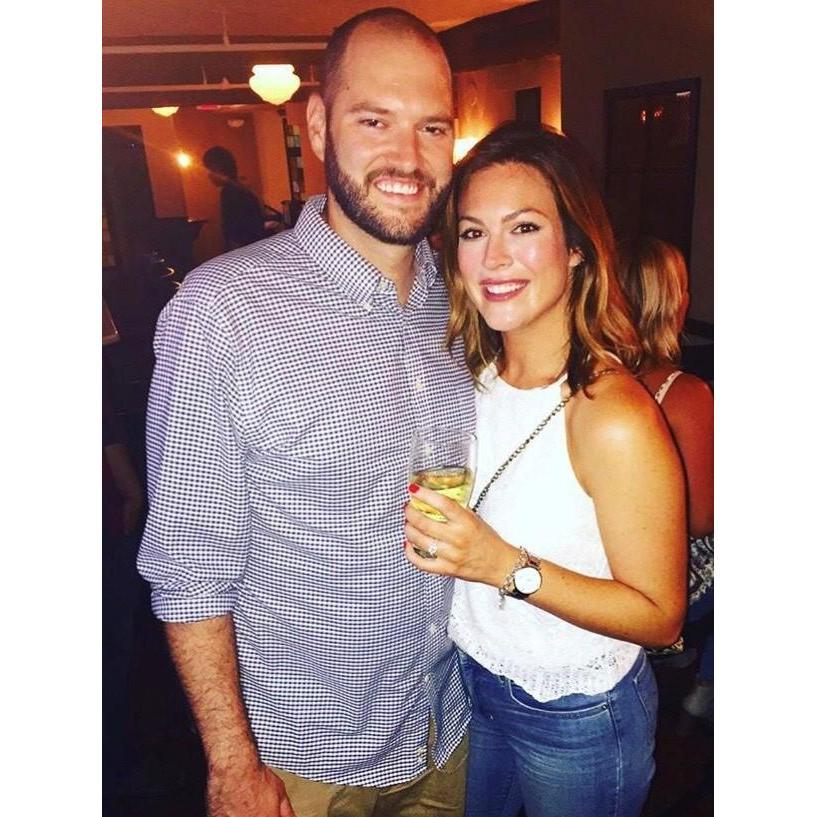 the night of our engagement at our favorite celebration spot... Solas