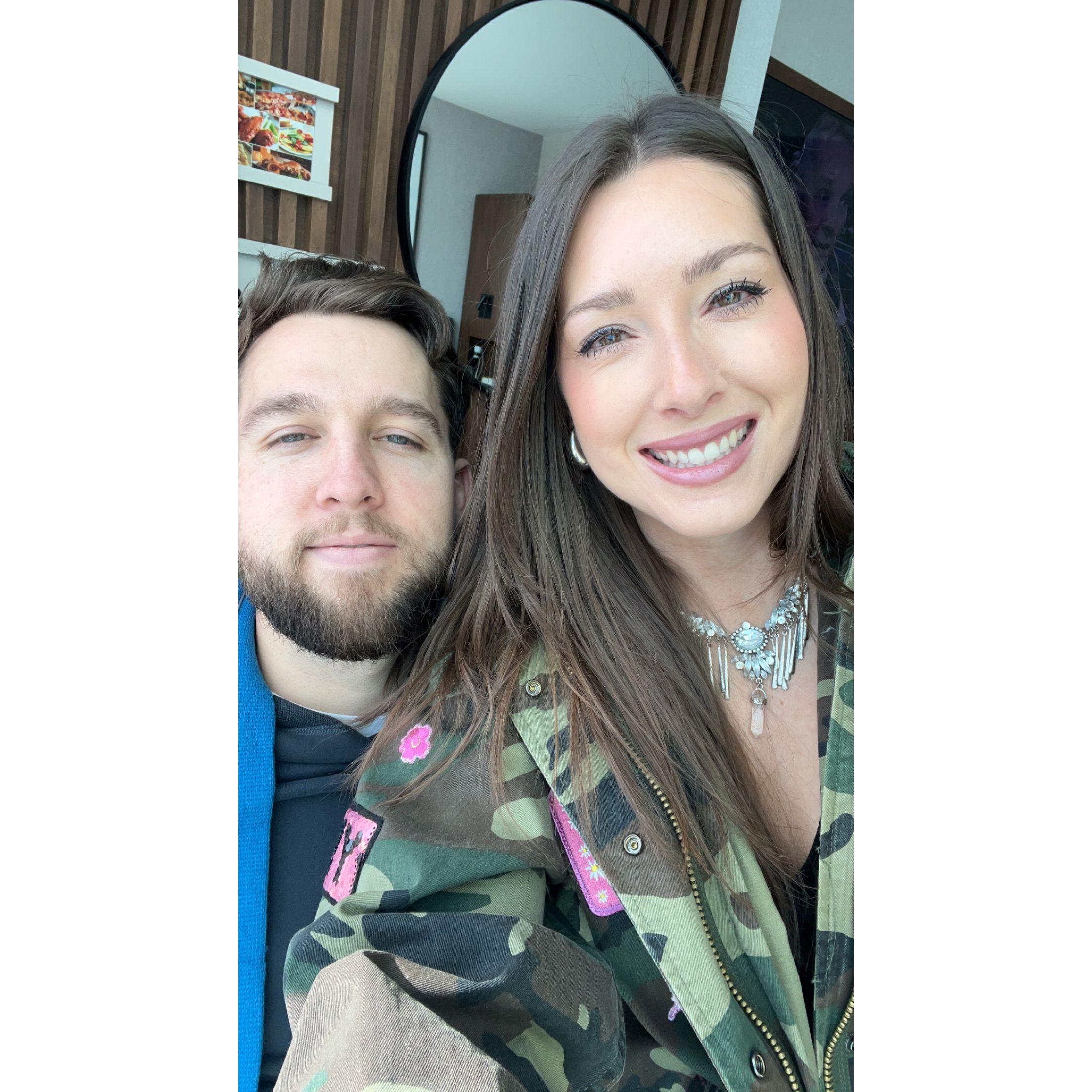 2023 Lion's playoff game in Detroit.