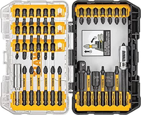 DEWALT Screwdriver Bit Set, Impact Ready, FlexTorq, 40-Piece (DWA2T40IR)