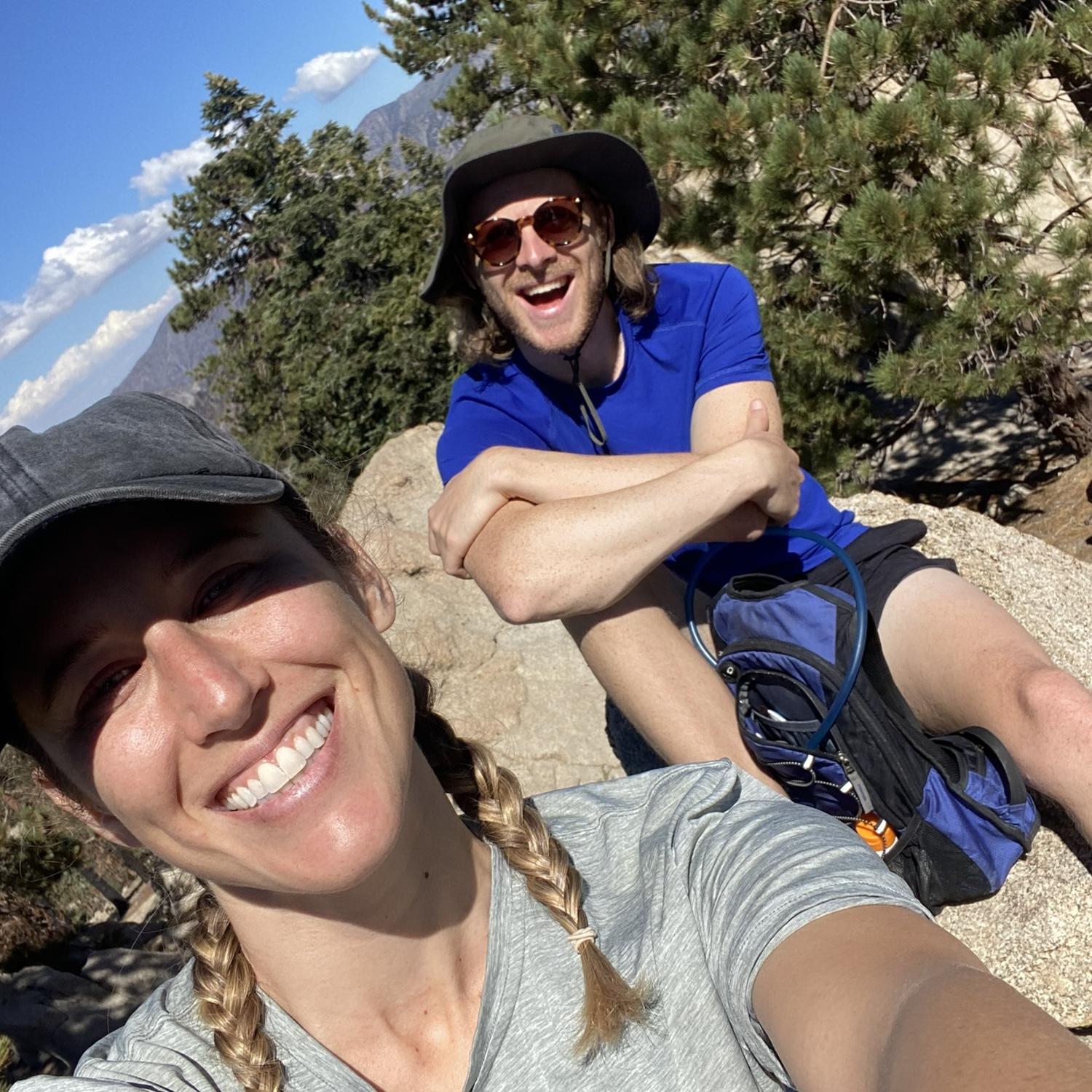 Hike to Waterman Mountain outside of LA