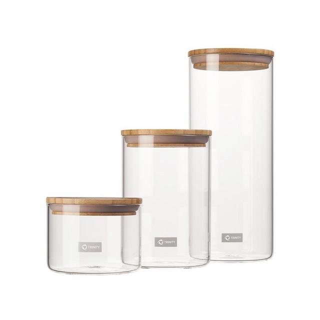 TRINITY Glass Canister Set