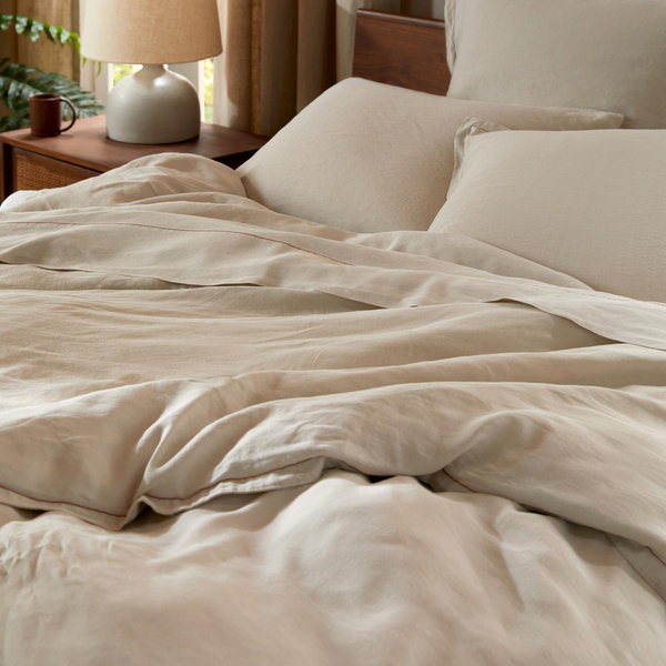 Parachute Heirloom Tencel Linen Duvet Cover - Thumbnail 4