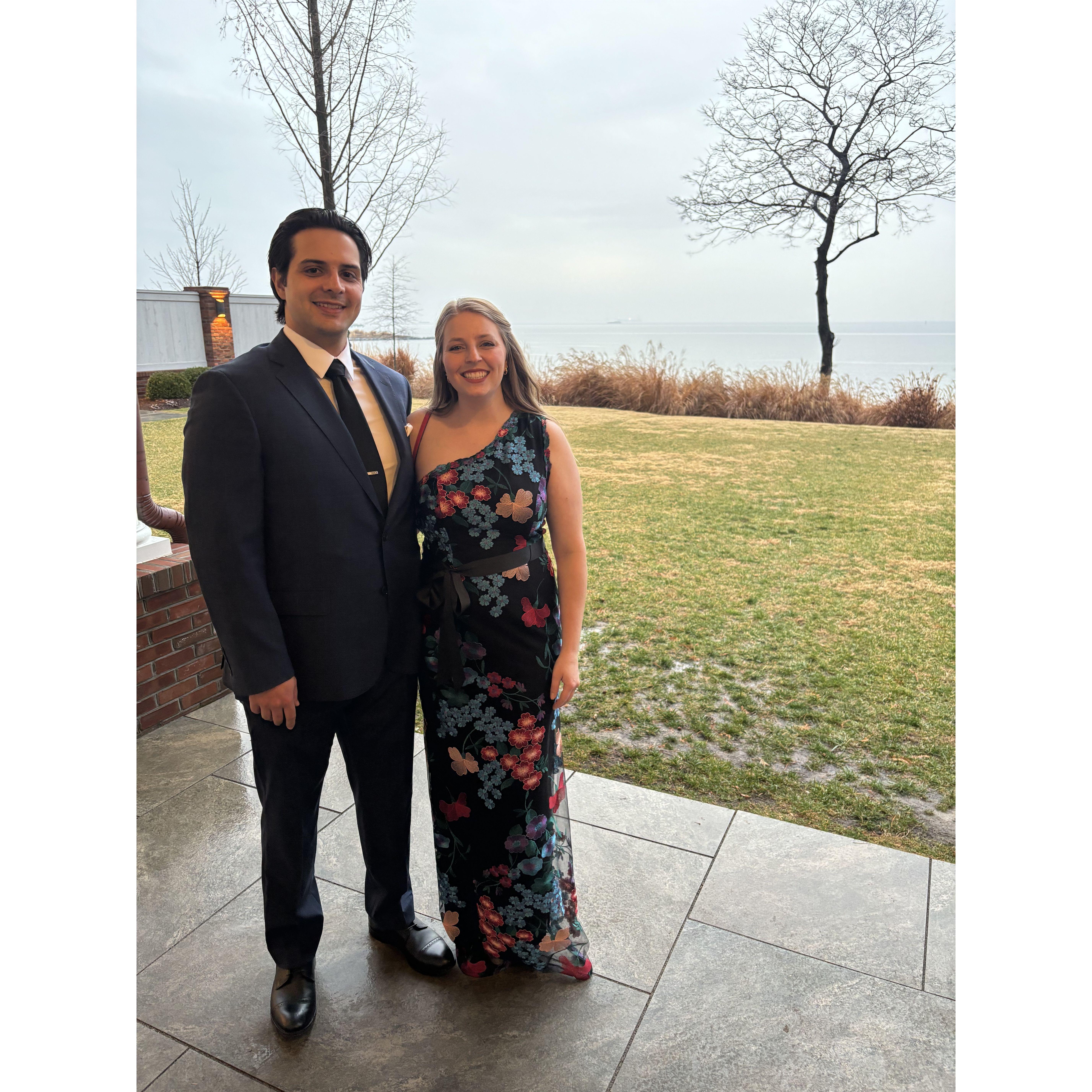 The last wedding we attended before our big day!