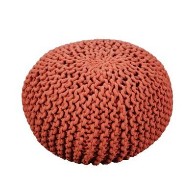 Aqua Moro Pouf Ottoman - Christopher Knight Home