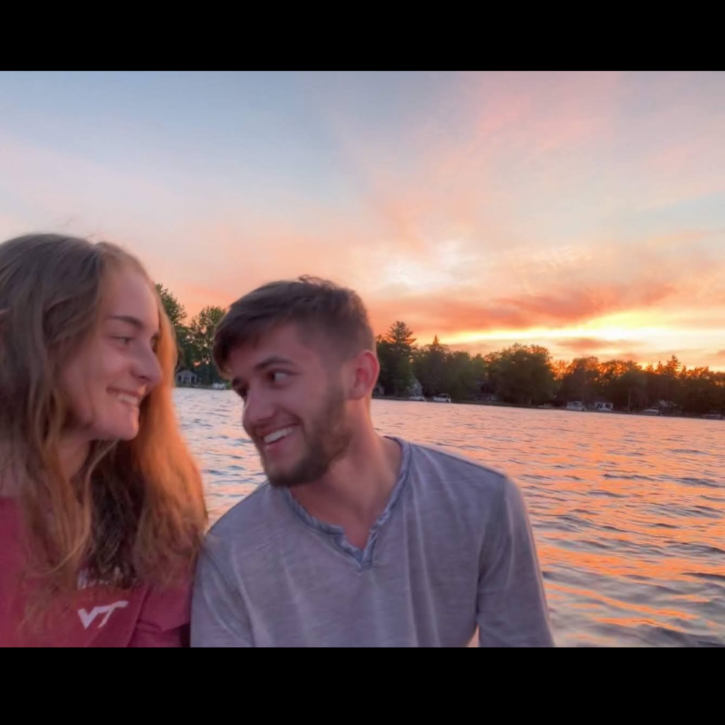 Sunset on Black Lake, July 2019