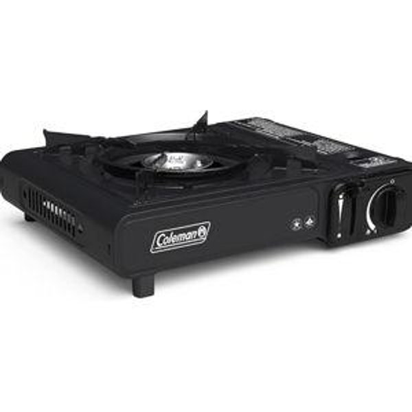Coleman Classic 1-Burner Butane Stove, Portable Camping Stove with Carry Case & Push-Button Starter, Includes Precise Temperature Control & 7,650 BTUs of Power for Camping, Tailgating, & More