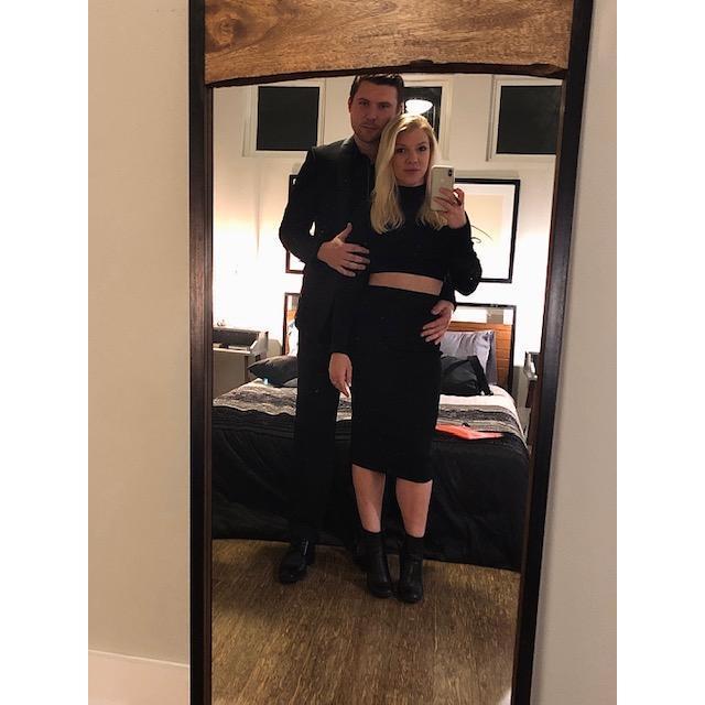 You will notice we always get that mirror selfie before leaving on a nice date. exhibit A