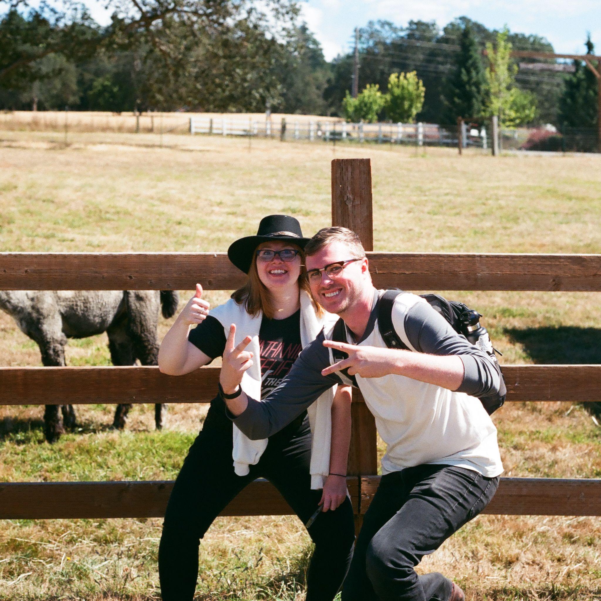 Visiting an alpaca farm on San Juan Island before moving to Seattle. 2022