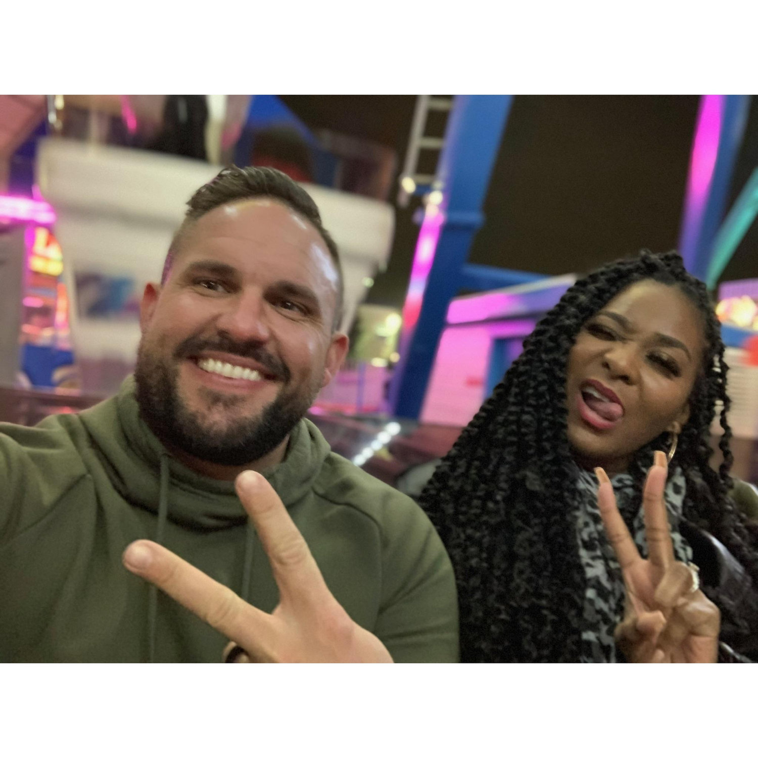 New Years Eve 2019 in Kemah, TX with the whole family.