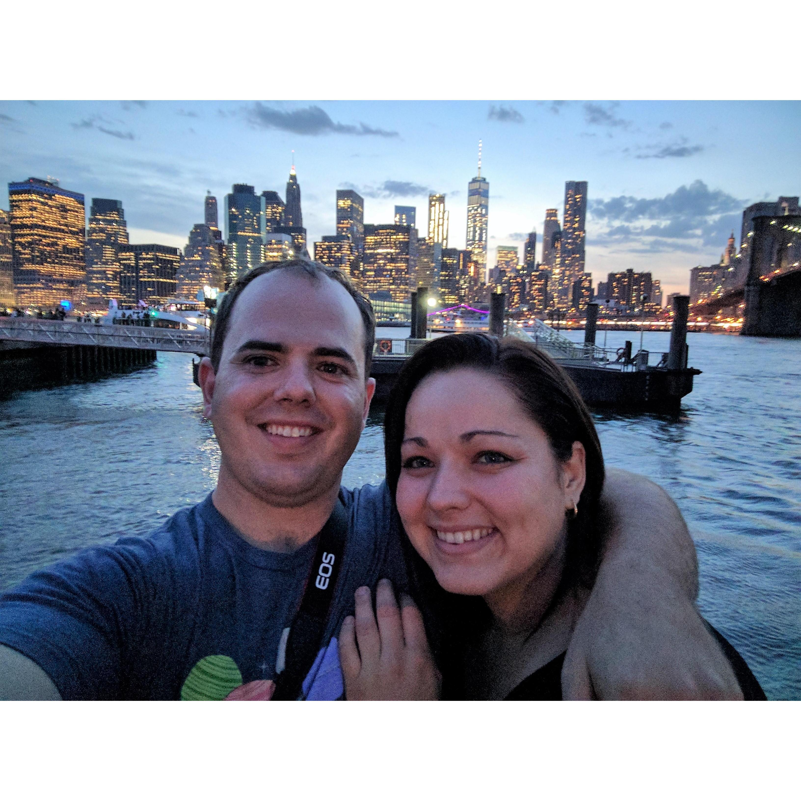 Our first trip to New York together!