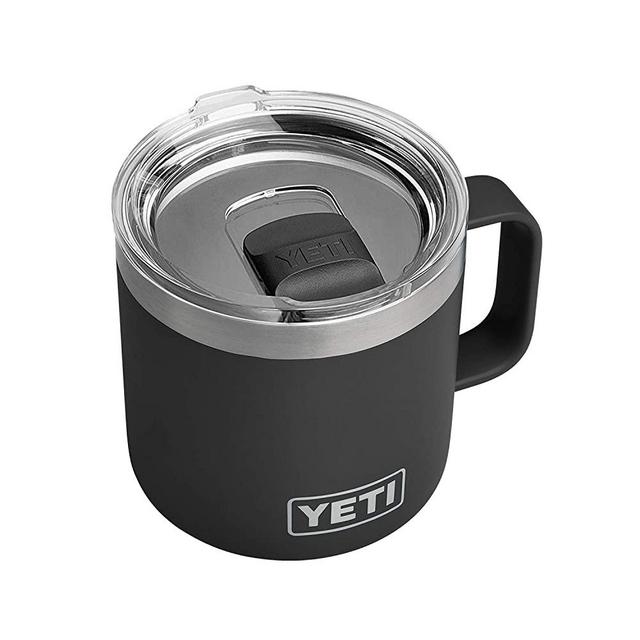 YETI Rambler 14 oz Mug, Vacuum Insulated, Stainless Steel with MagSlider Lid