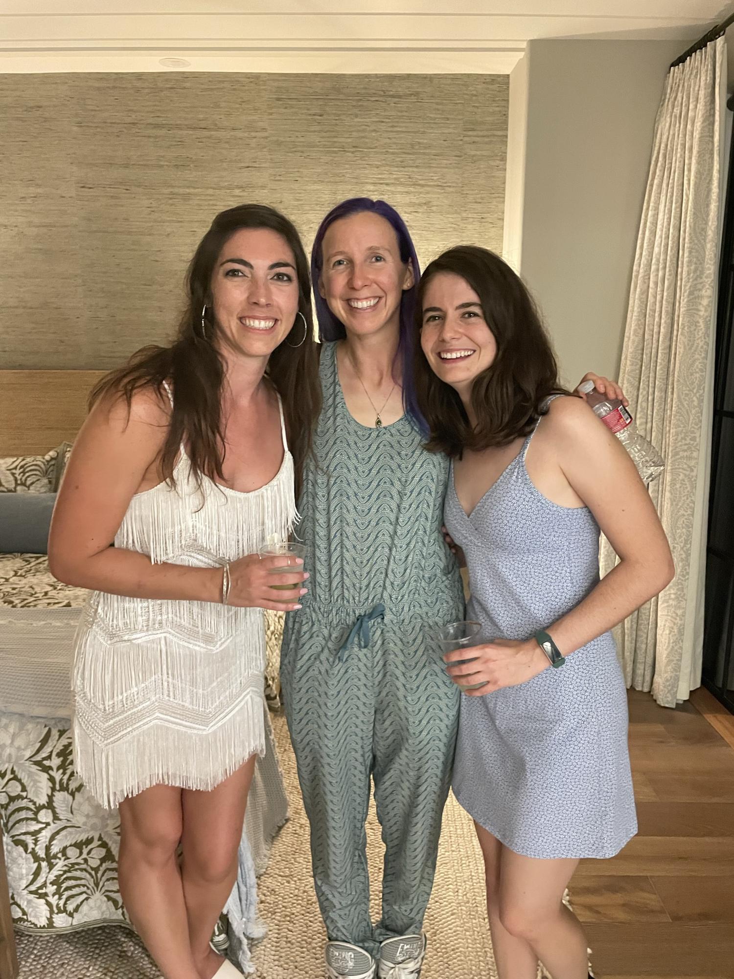 Rhi, Diana, and Julia