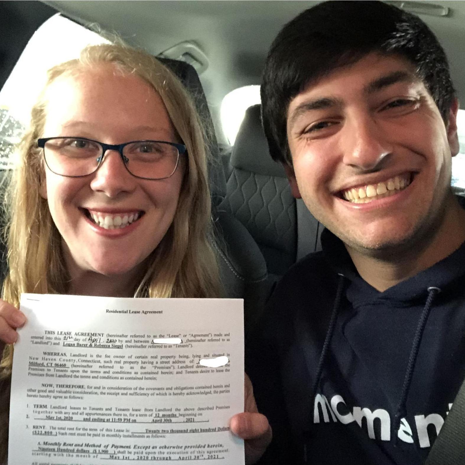 Our first lease!