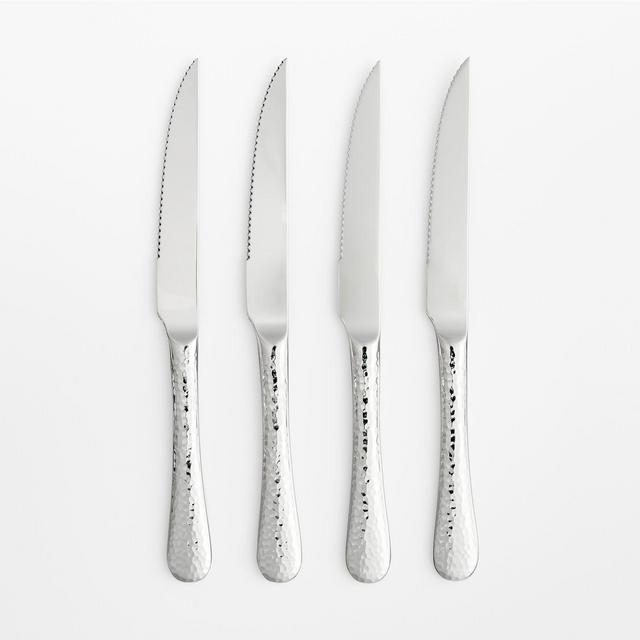 Caesna Texture Steak Knives, Set of 4