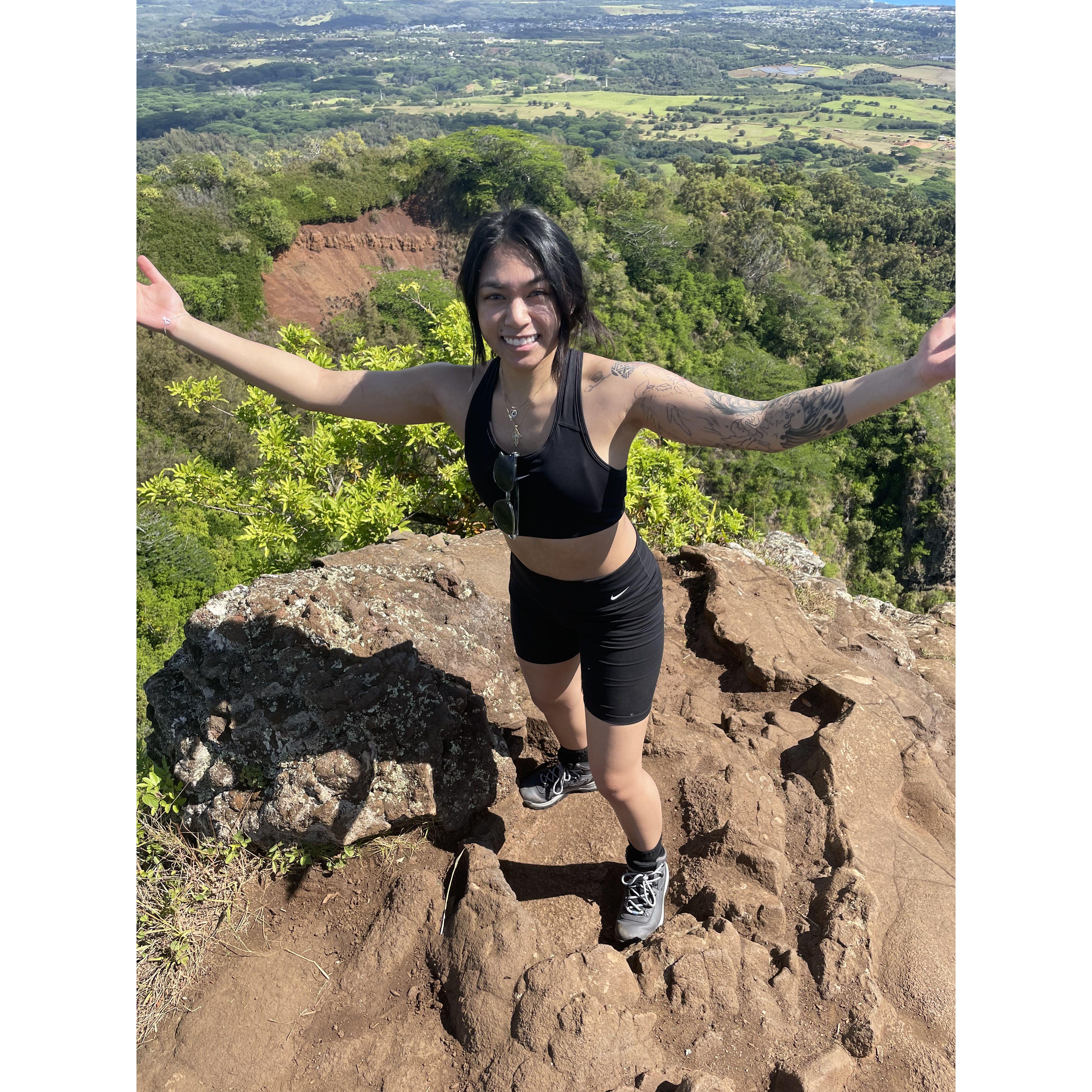 Sleeping Giant Hike with our Ohana/Familia