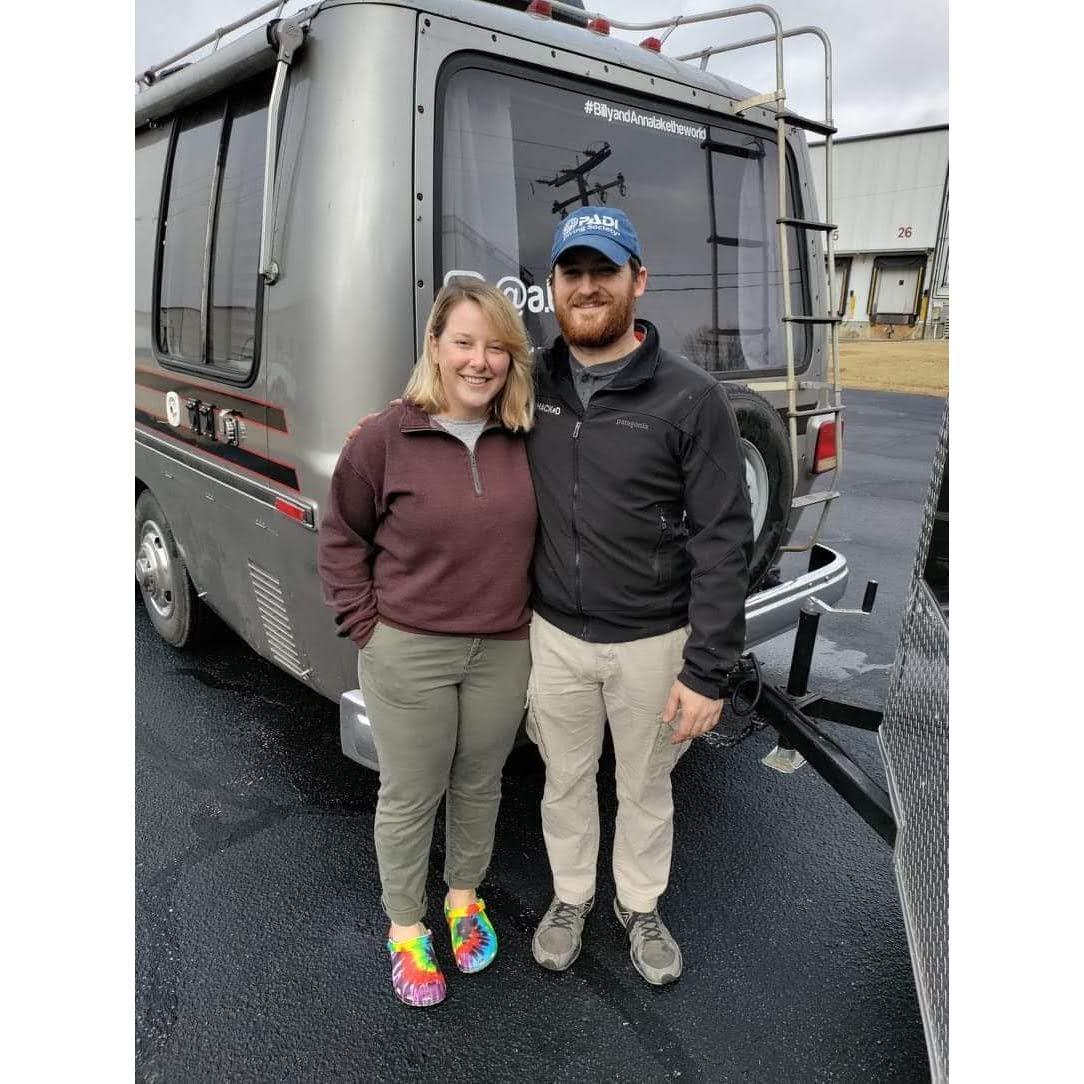 Right before we moved to Tallahassee, Florida (January 2021)