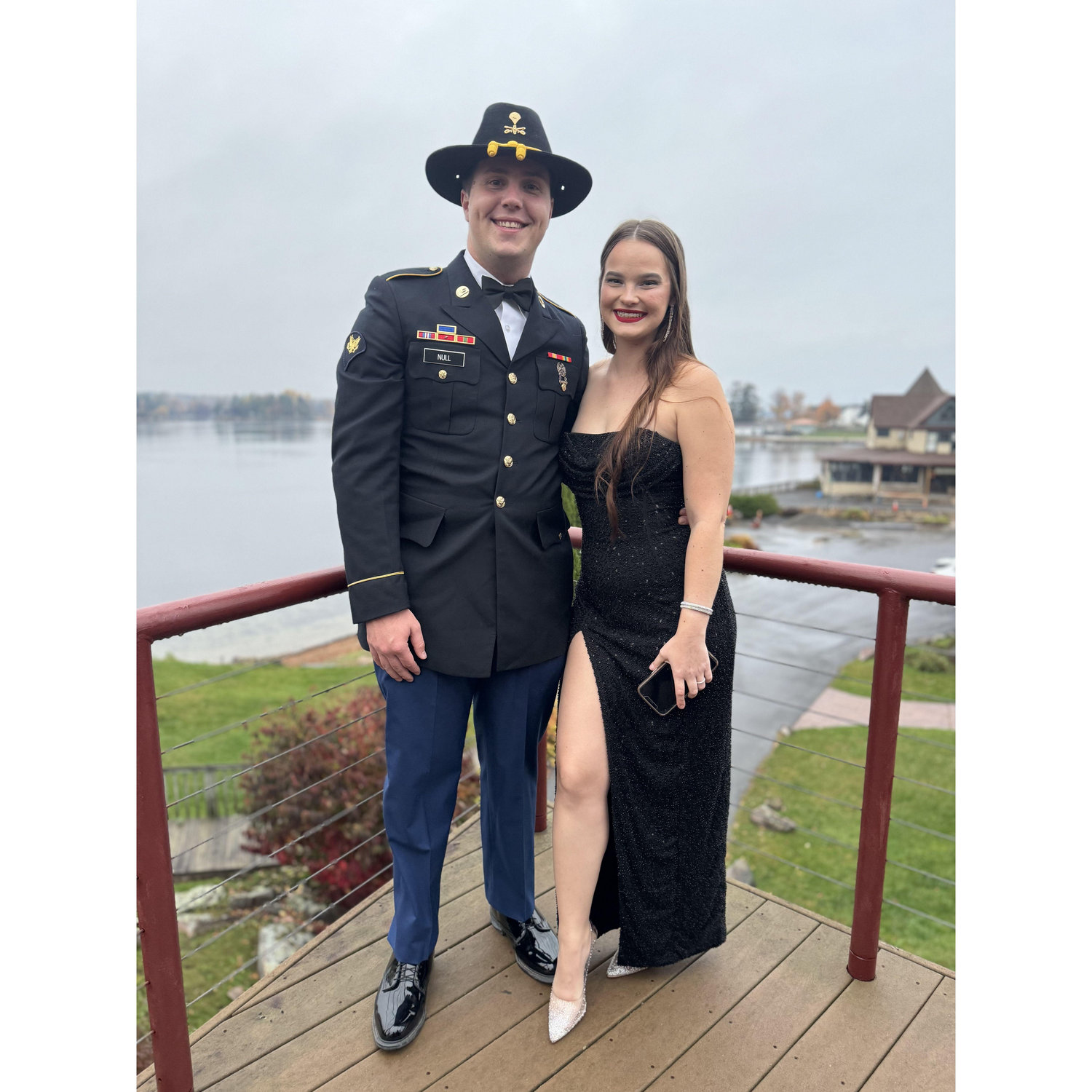 We attended a Military Ball in October of 2023.