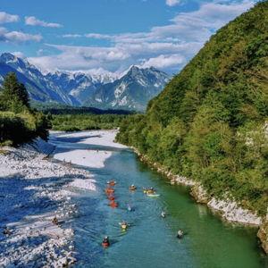 Kayaking Tour on the Soča Valley River